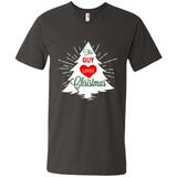 This Guy Loves Christmas Shirt - Men's V-Neck
