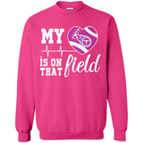 Tennessee Titans Football My Heart is on that Field - Sweatshirt