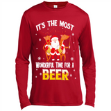 Its The Most Wonderful Time for a Beer - Canvas Long Sleeve T-Shirt