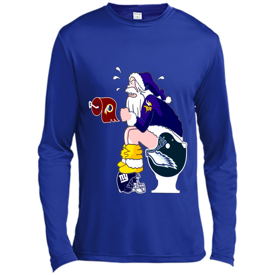 Minnesota Vikings Toilet Santa Claus PINGPONG