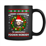 Merry Fookin Christmas Conor Mcgregor sweater PINGPONG