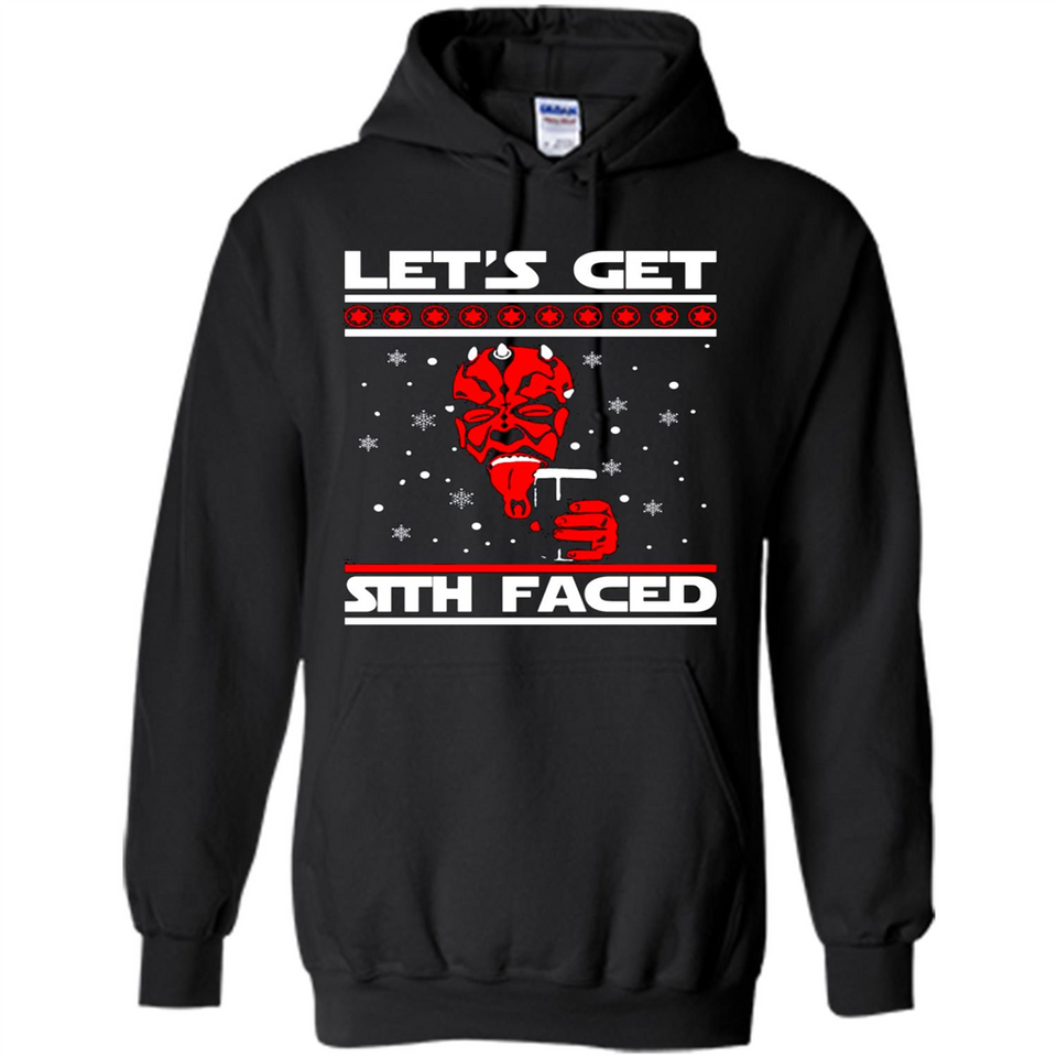 Let’s get sith faced Christmas sweatshirt PINGPONG