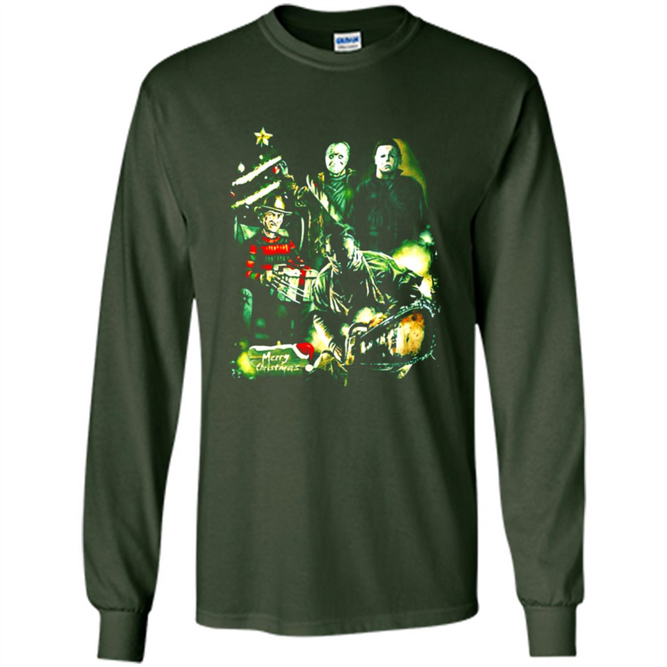 Merry Halloween Christmas Jason Michael Myers Leather Face Freddy PINGPONG