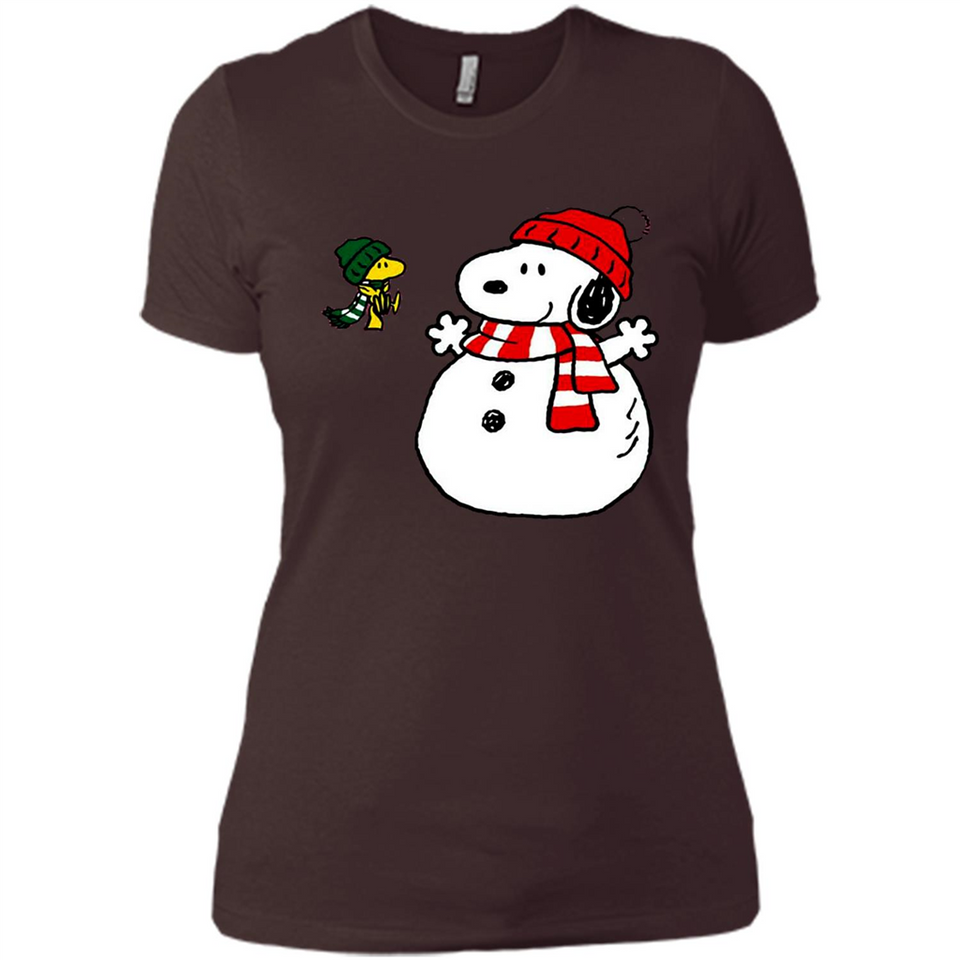 Snoopy Snowman Christmas