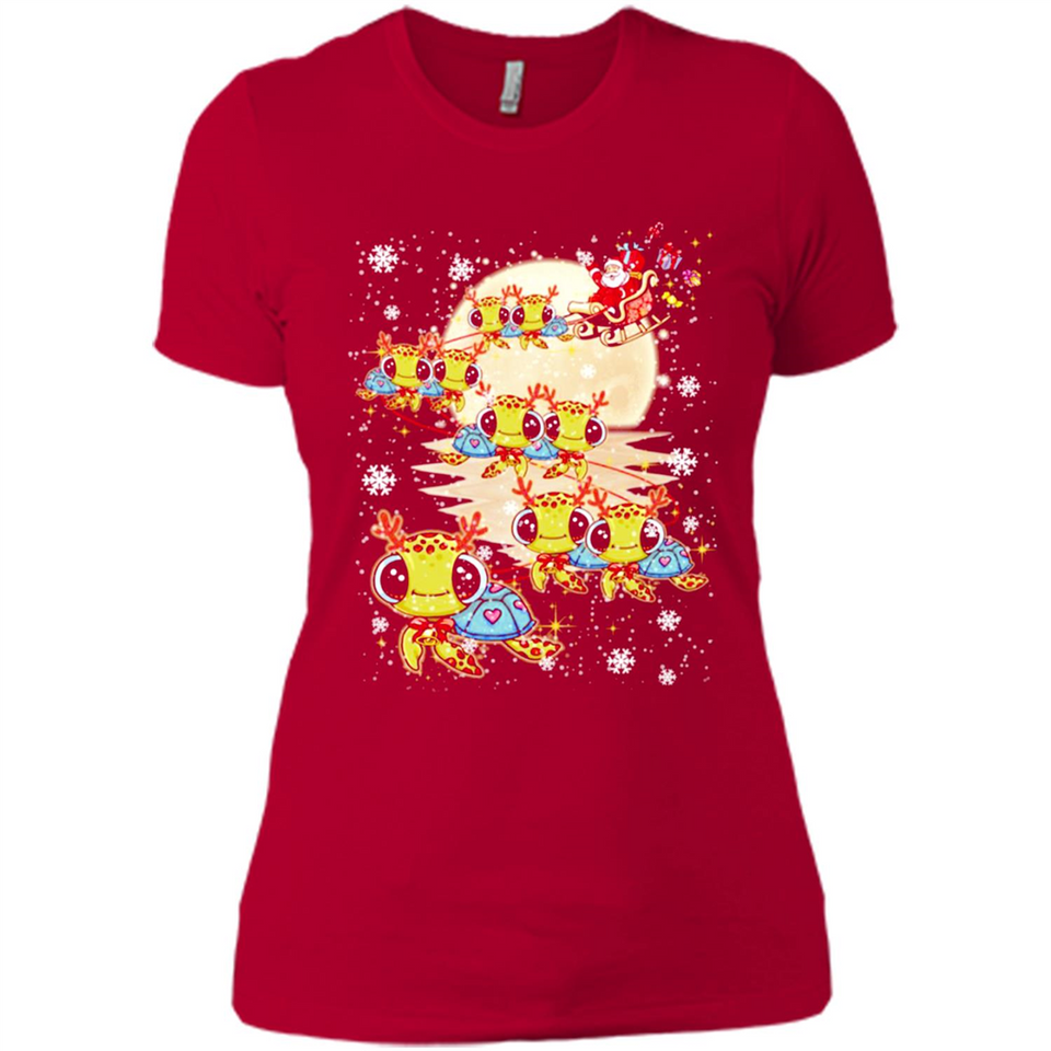 Turtles Merry Christmas - Turtles - Ladies' Boyfriend T-Shirt