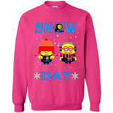 Snow Day Shirt For Indiana Pacers Vs Minion Fans pingpong