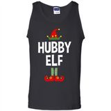 Hubby Elf Shirt - Family Matching Christmas Pajamas - Tank Top