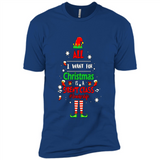 Teacher Sweashirt - All I Want For Christmas is Silent Class