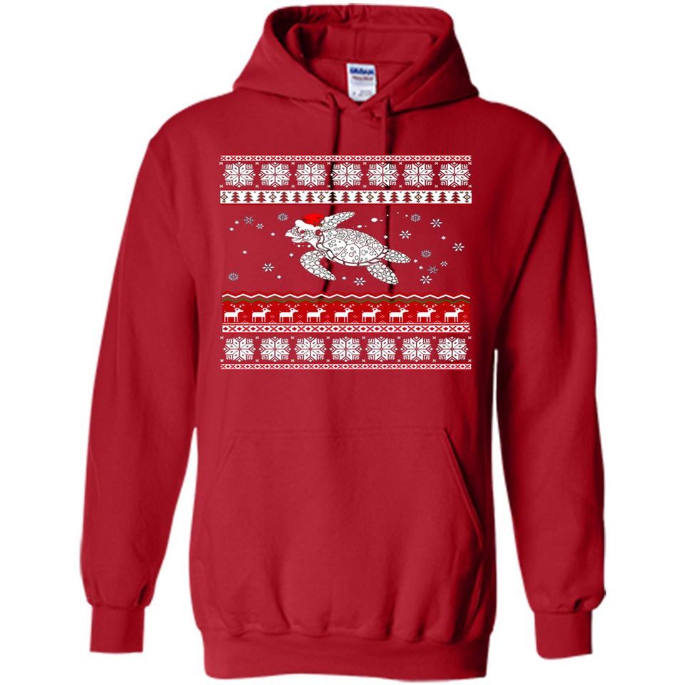 Sea Turtle Ugly Christmas T-Shirt - Hoodie