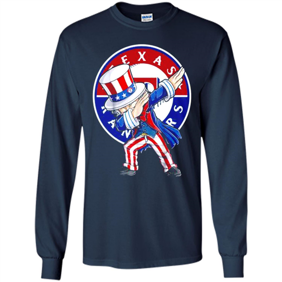 MLB TEXAS RANGERS UNCLE SAM DABBING INDEPENDENCE DAY