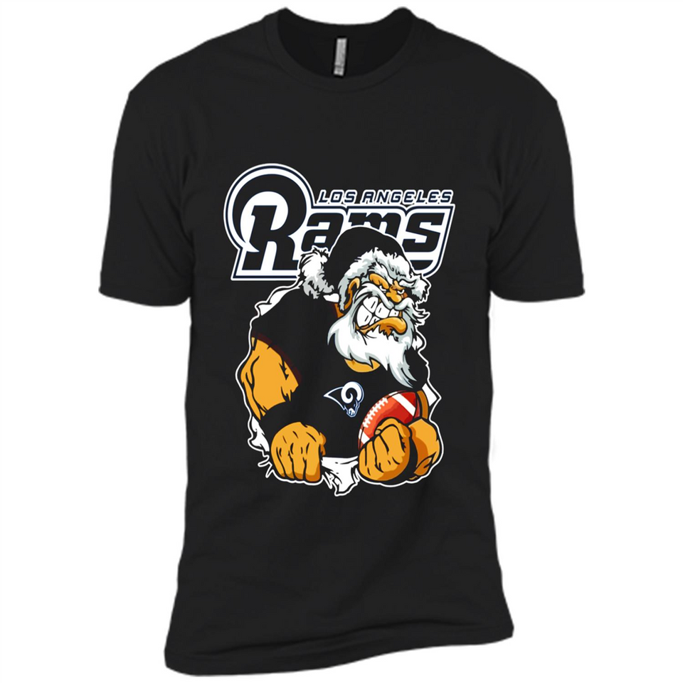 Grumpy Santa Claus Los Angeles Rams Football Team PINGPONG