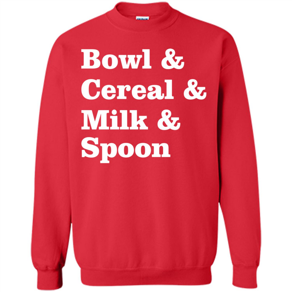 Tasty Cereal Recipe Bowl Milk Spoon