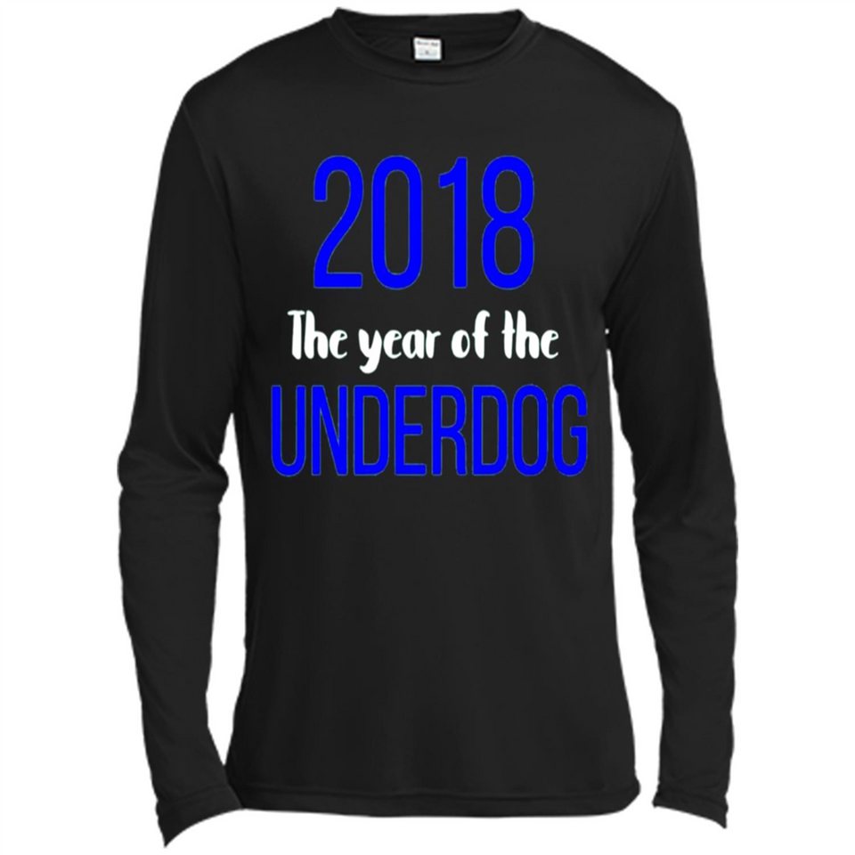 2018 The Year of the underdog tee - Canvas Long Sleeve T-Shirt
