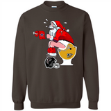 Tampa Bay Buccaneers Santa Claus Toilet