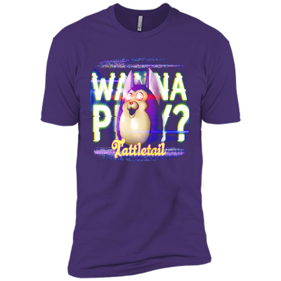 Wanna Play Tattletail - Premium Short Sleeve T-Shirt