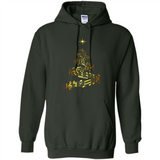 Music Note Christmas Tree Xmas Music Lover Mug PINGPONG - Hoodie