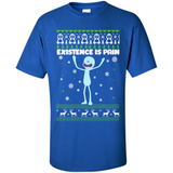 Mr Meeseeks Xistence Is Pain Ugly Christmas - Shirt