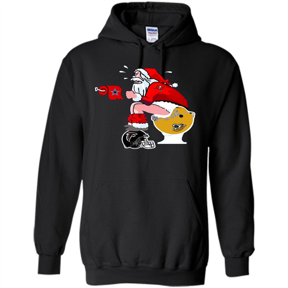 Tampa Bay Buccaneers Santa Claus Toilet