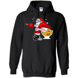 Tampa Bay Buccaneers Santa Claus Toilet