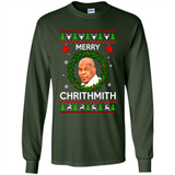 Mike Tyson Merry Chritmith Christmas Sweatshirt PINGPONG