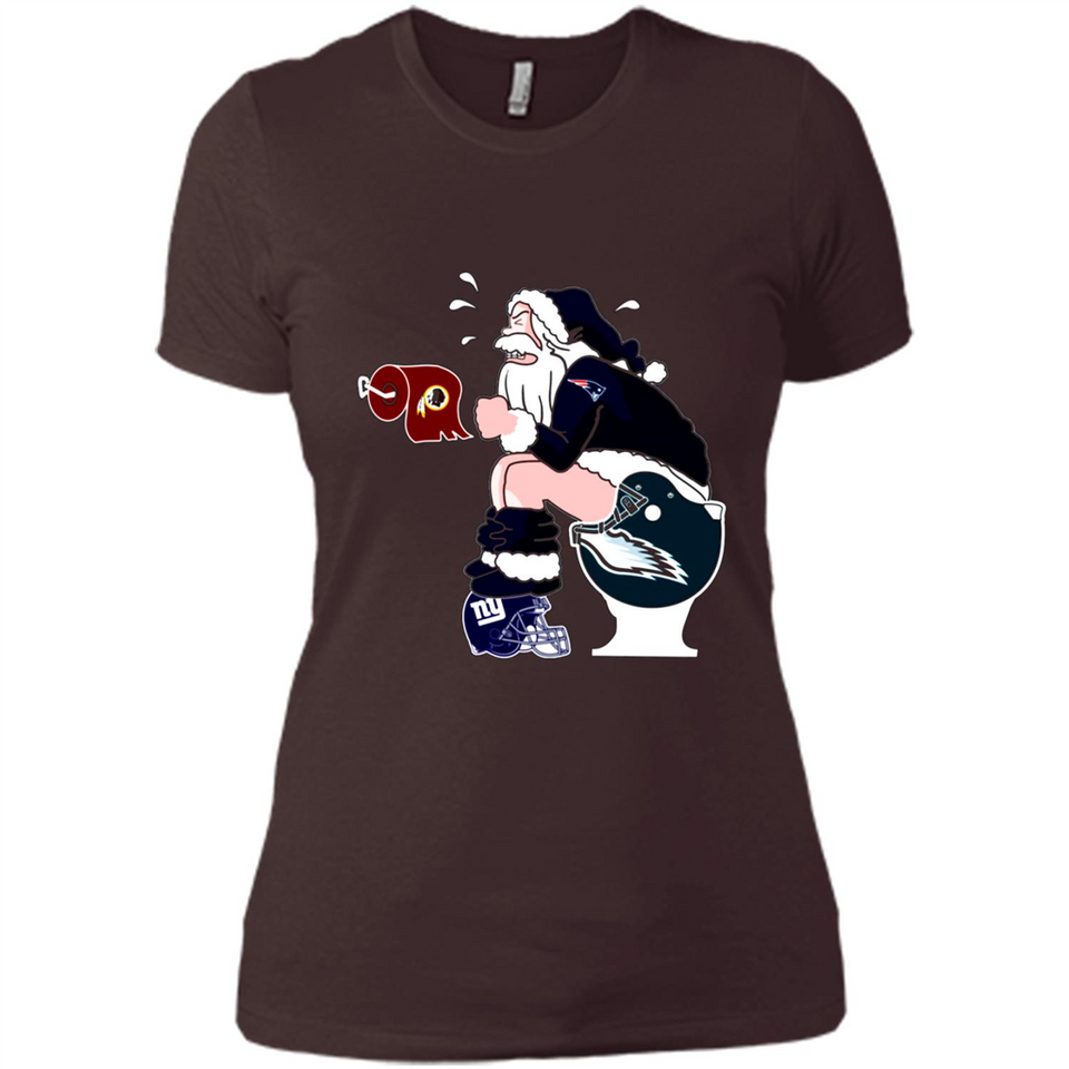 New England Patriots Toilet Santa Claus PINGPONG