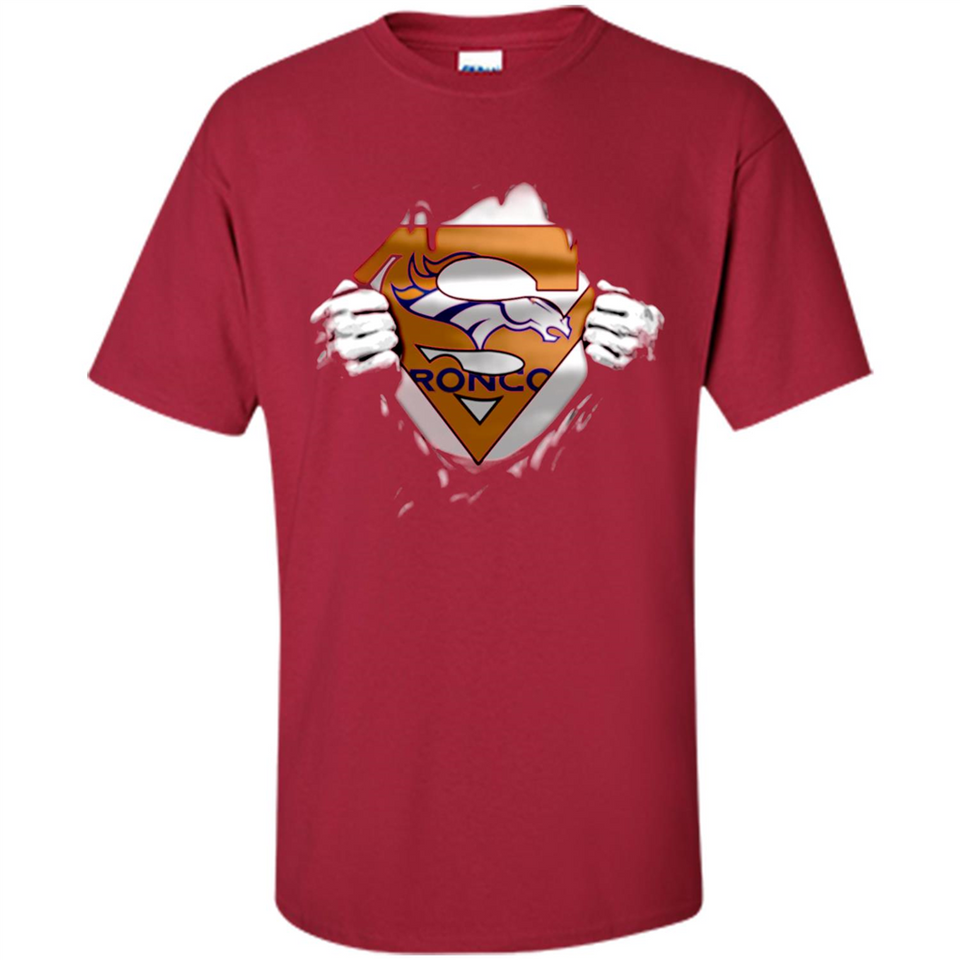 Denver Broncos And Superman Fans - Shirt