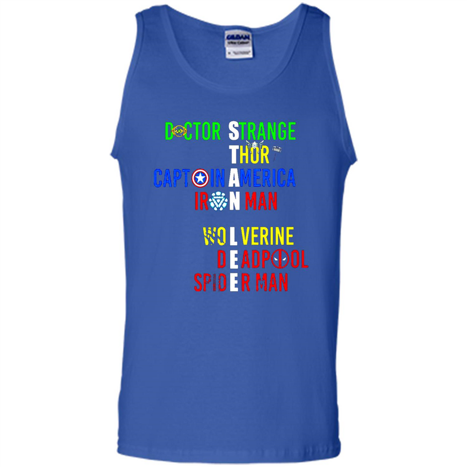 RIP Stan Lee Doctor Strange Thor Caption America Iron Man Shirt PINGPONG - Tank Top