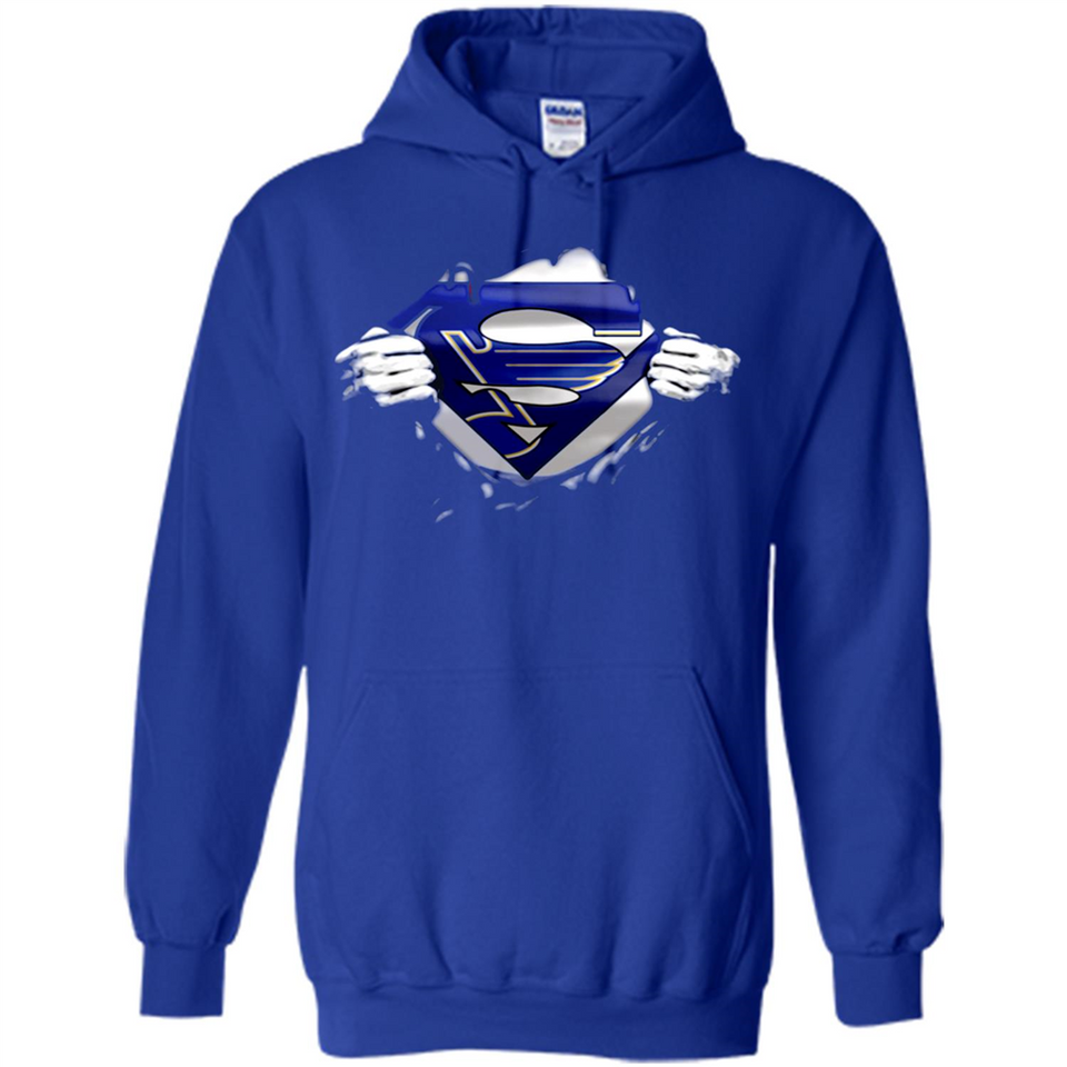 St. Louis Blues And Superman Fans
