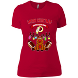 Washington Redskins NFL Reindeer Funny Merry Christmas And Happy New Year