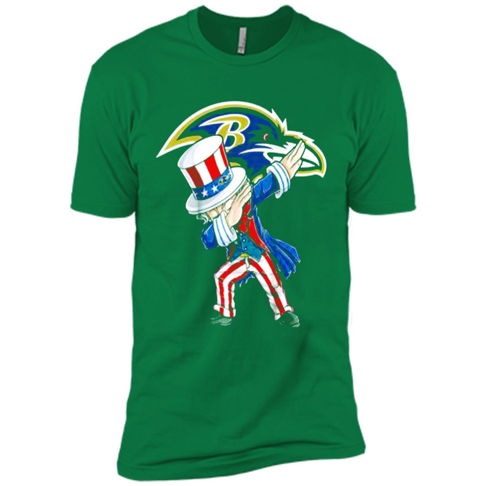 NFL BALTIMORE RAVENS UNCLE SAM DABBING INDEPENDENCE DAY