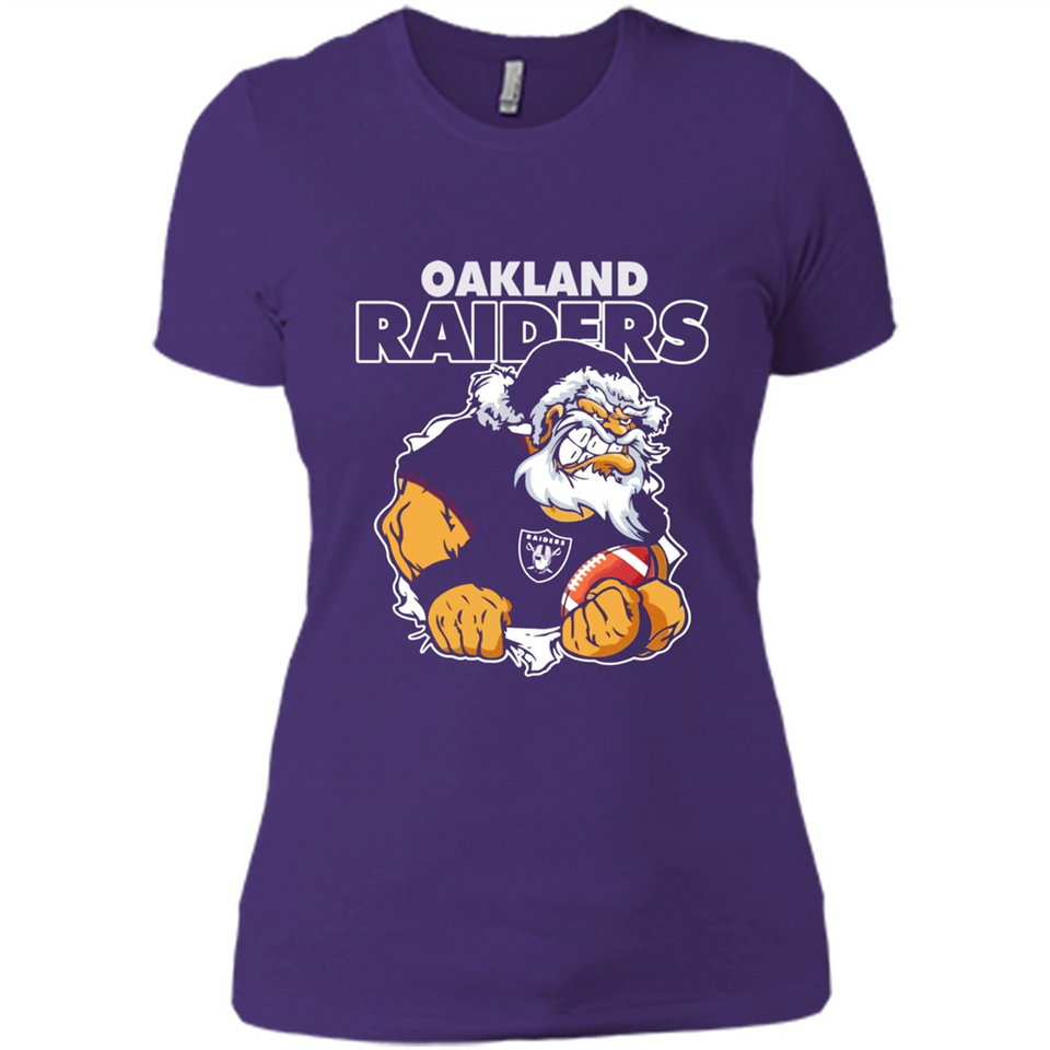 Grumpy Santa Claus Oakland Raiders Football Team PINGPONG