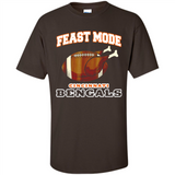 Feast Mode Bengals Shirt - Cincinnati Turkey Thanksgiving