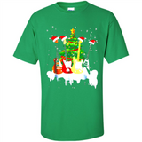Santa Hat Electric Guitar Classical Guitar Christmas shirt Ladies' Boyfriend