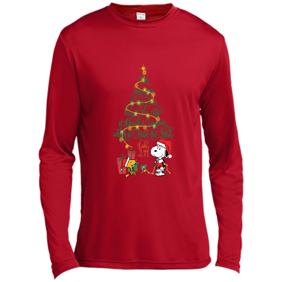 Snoopy-Woodstock-Christmas-tree-for-unto-you-is-born-this-day