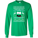 RICK AND MORTY-I TURNED MYSELF INTO A CHRISTMAS SWEATER MORTY UGLY XMAS SWEATER