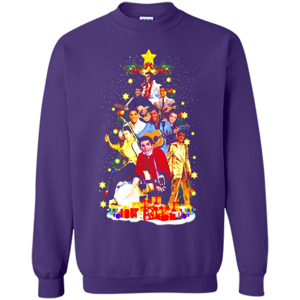 Glitter Rhinestone Christmas Elvis Presley Christmas PING PONG