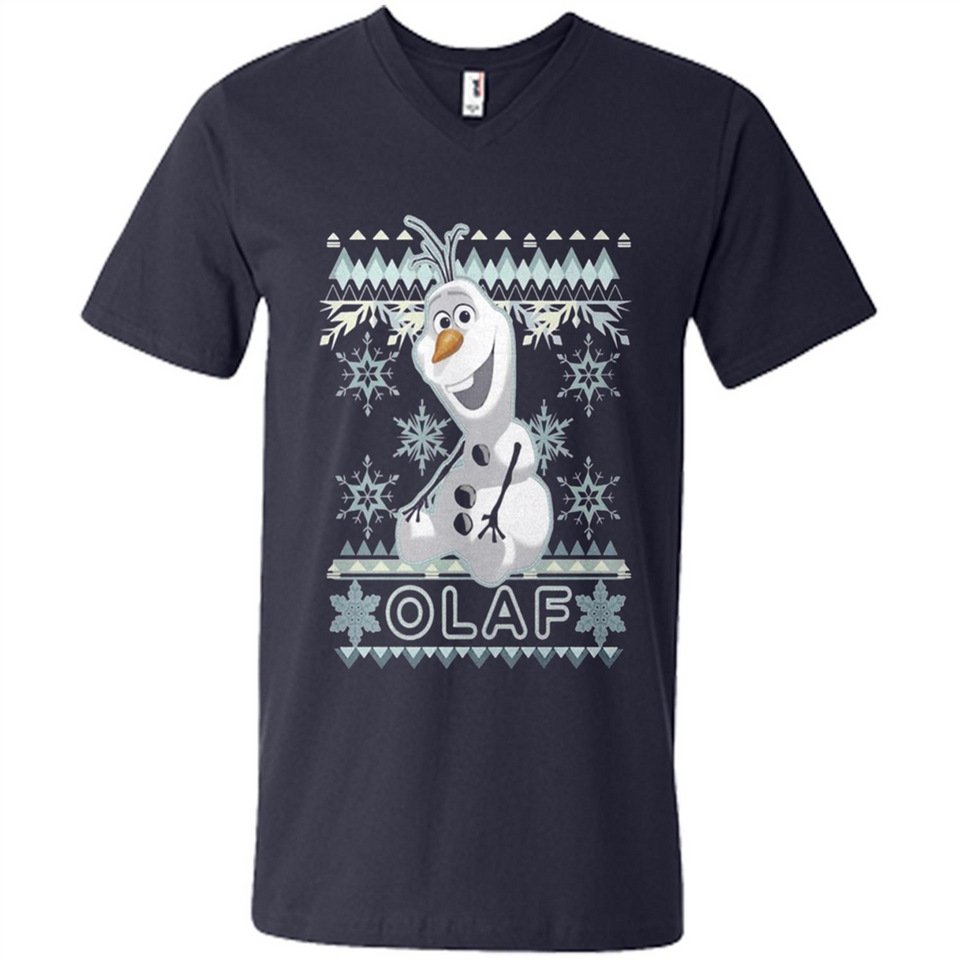Olaf frozen ugly christmas sweater - Men's V-Neck