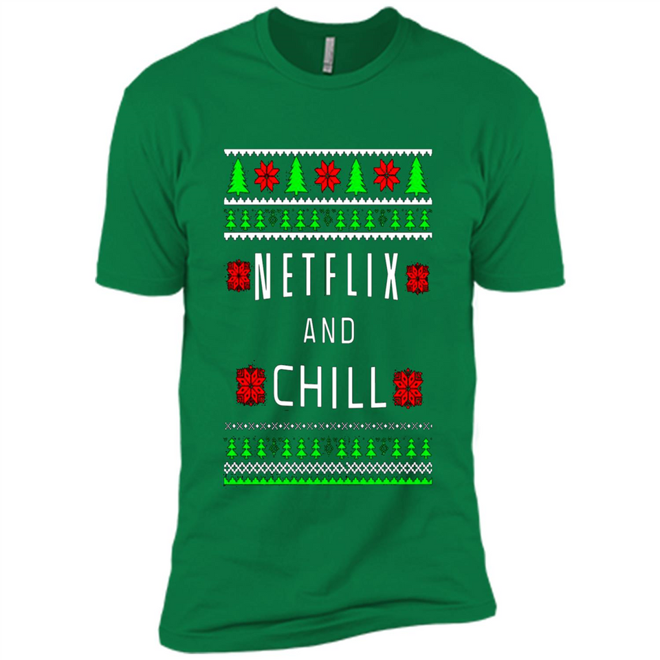 Netflix And Chill Christmas sweater PINGPONG