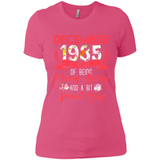 December 1985 33 Years Of Being Classy Sassy - Ladies' Boyfriend T-Shirt