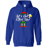 Let's Get Elfed Up Drinking Beer Christmas PINGPONG