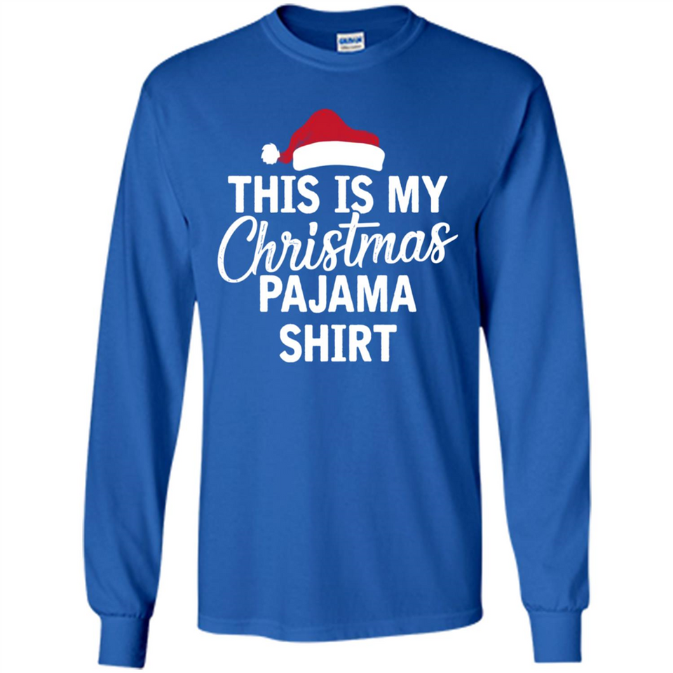 This Is My Christmas Pajama Family Matching - Long Sleeve T-Shirt