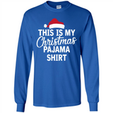 This Is My Christmas Pajama Family Matching - Long Sleeve T-Shirt