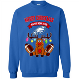 Philadelphia Eagles NFL Reindeer Funny Merry Christmas And Happy New Year