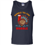 Thanksgiving Gobble Wobble Turkey - Tank Top