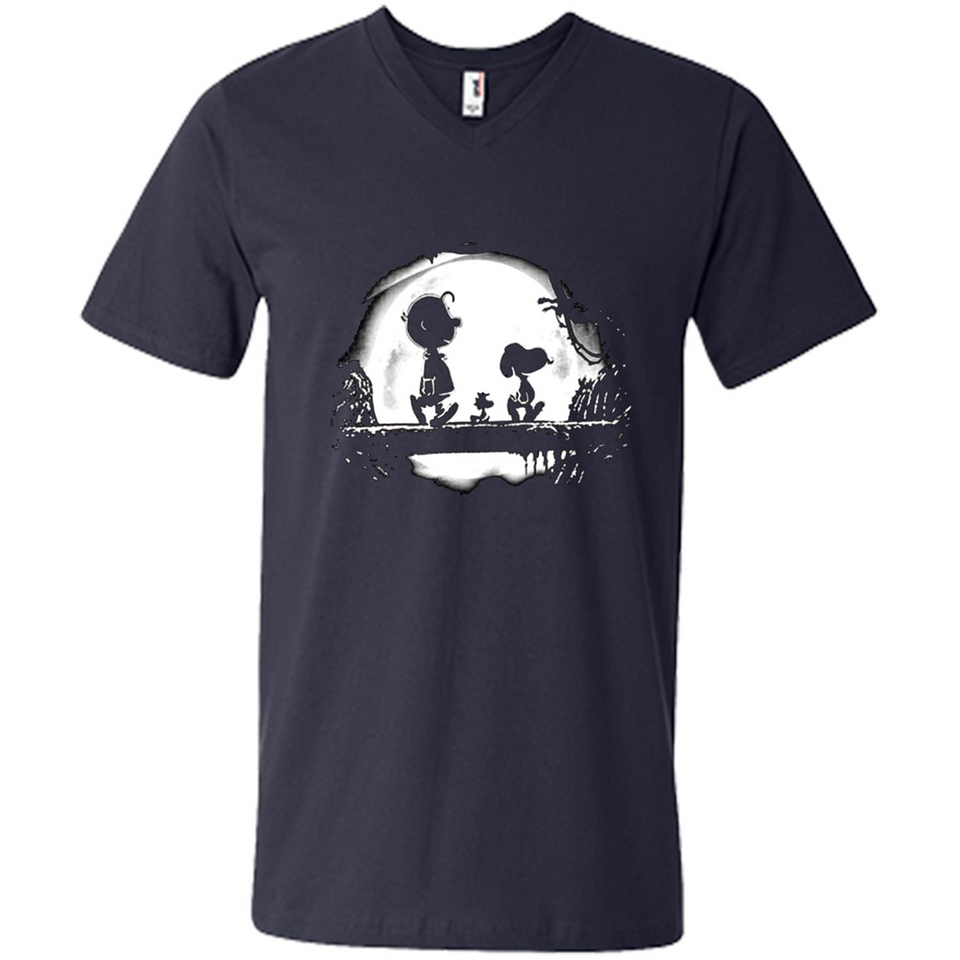Snoopy The Peanuts Walking To The Moon