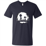 Snoopy The Peanuts Walking To The Moon