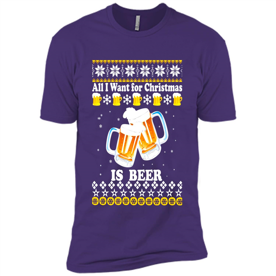 All I want for Christmas is Beer Sweater PINGPONG