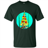 Funny Pizza Ugly Christmas Sweater Xmas Pizza Tree - Shirt