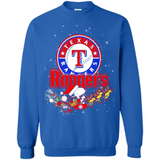 Snoopy Christmas Texas Rangers - Sweatshirt