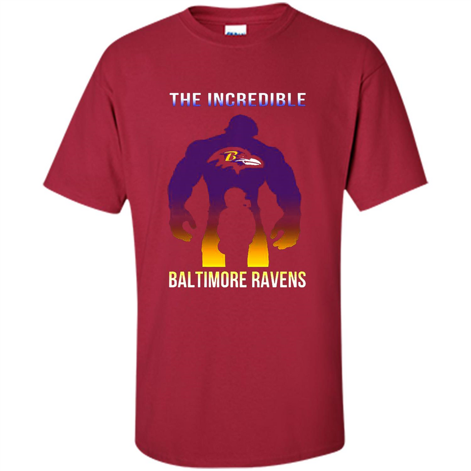 The Incredible Baltimore Ravens Hulk NFL Football